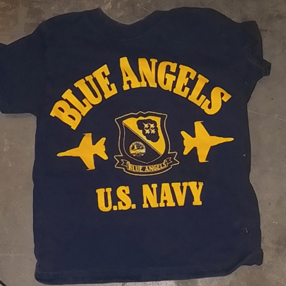 Children's xs Blue Angels shirt